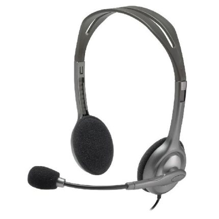 Headset with Adjustable Microphone- Logitech (H111)